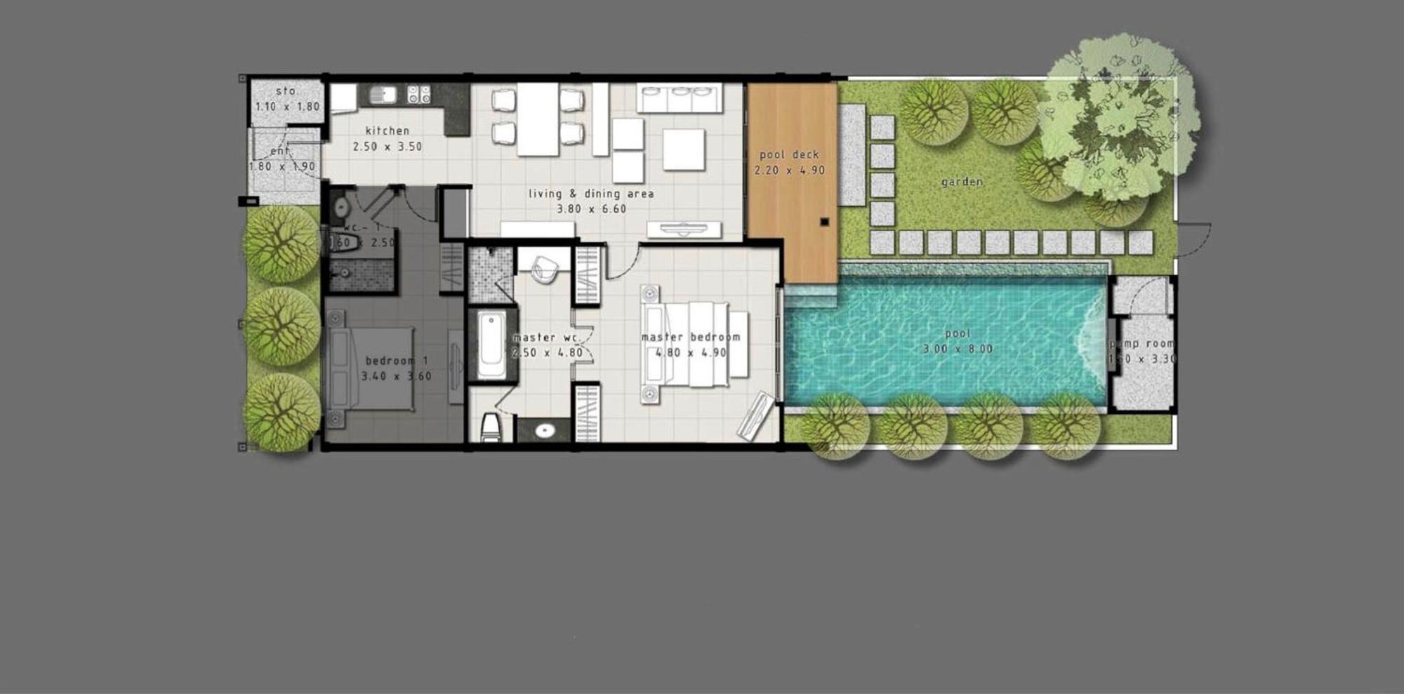 Two Bedroom Onyx Villa Nai Harn ภายนอก รูปภาพ
